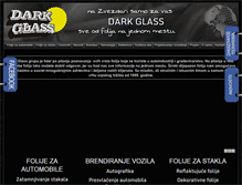 Tablet Screenshot of darkglass.co.rs